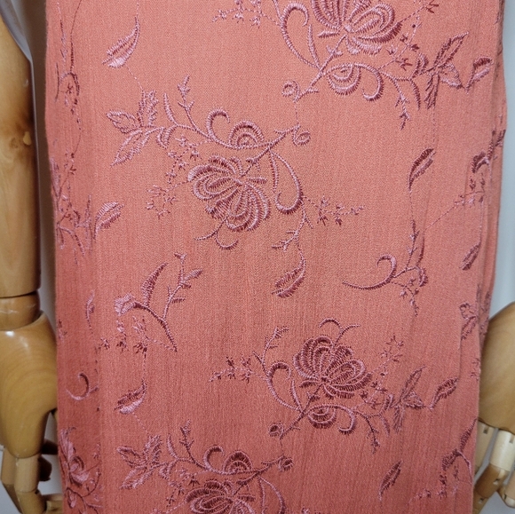 REVOLVE Flynn Skye Boho Embroidered Floral Maxi Sundress Size XS - Picture 3 of 12